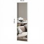 Hanah Home Trio Espejo Ecológico Flotal-E Transparente 120x40 cm